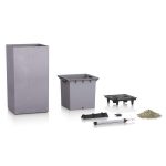 CANTO Stone 40 high stone gray