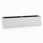 LECHUZA-BALCONERA-Stone-80-Quarz-White-Planter
