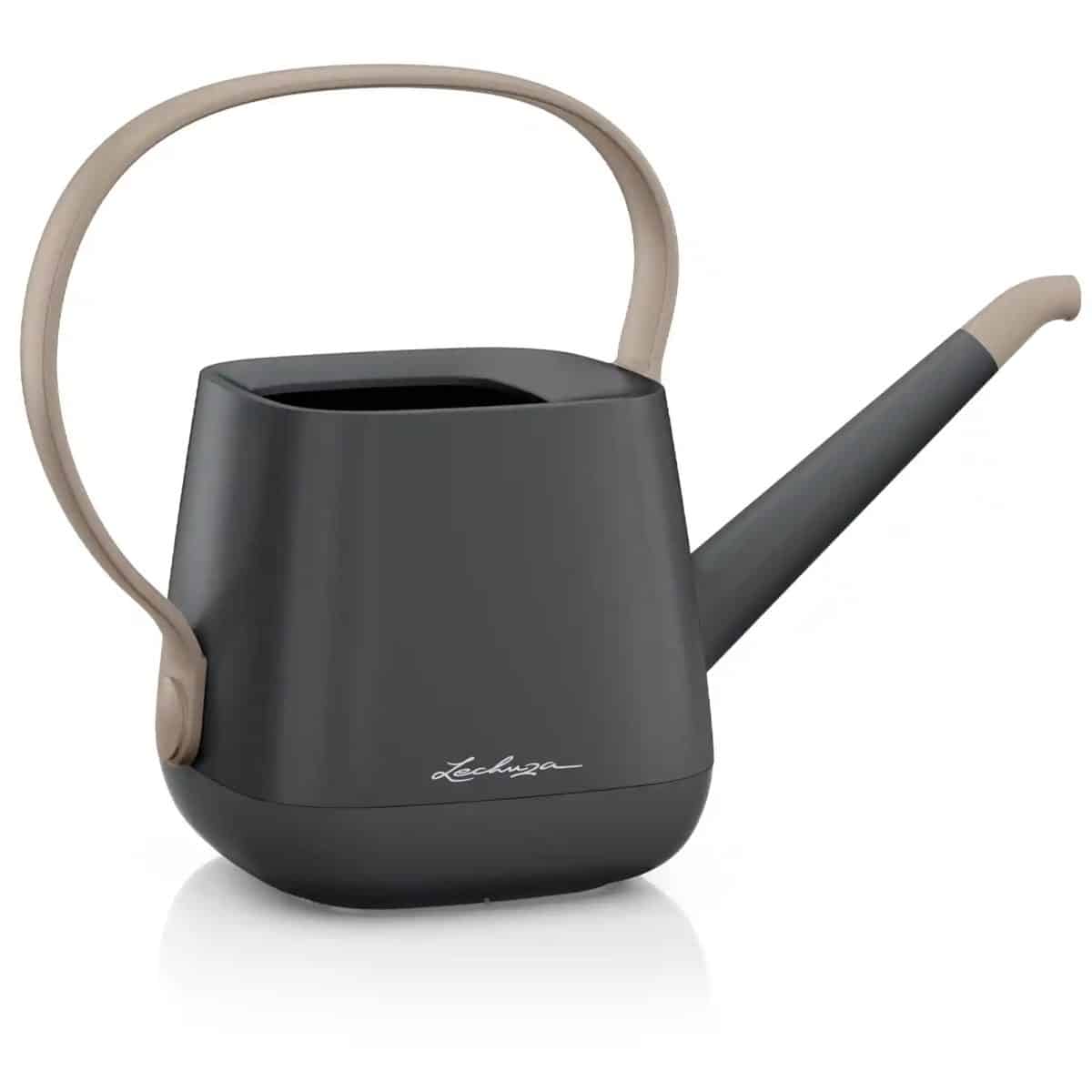 YULA Watering Can for Houseplants, Slate and Taupe, 1.7 L