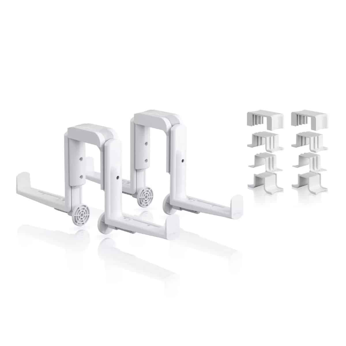 DUO Balconera Rail & Balcony Brackets, White