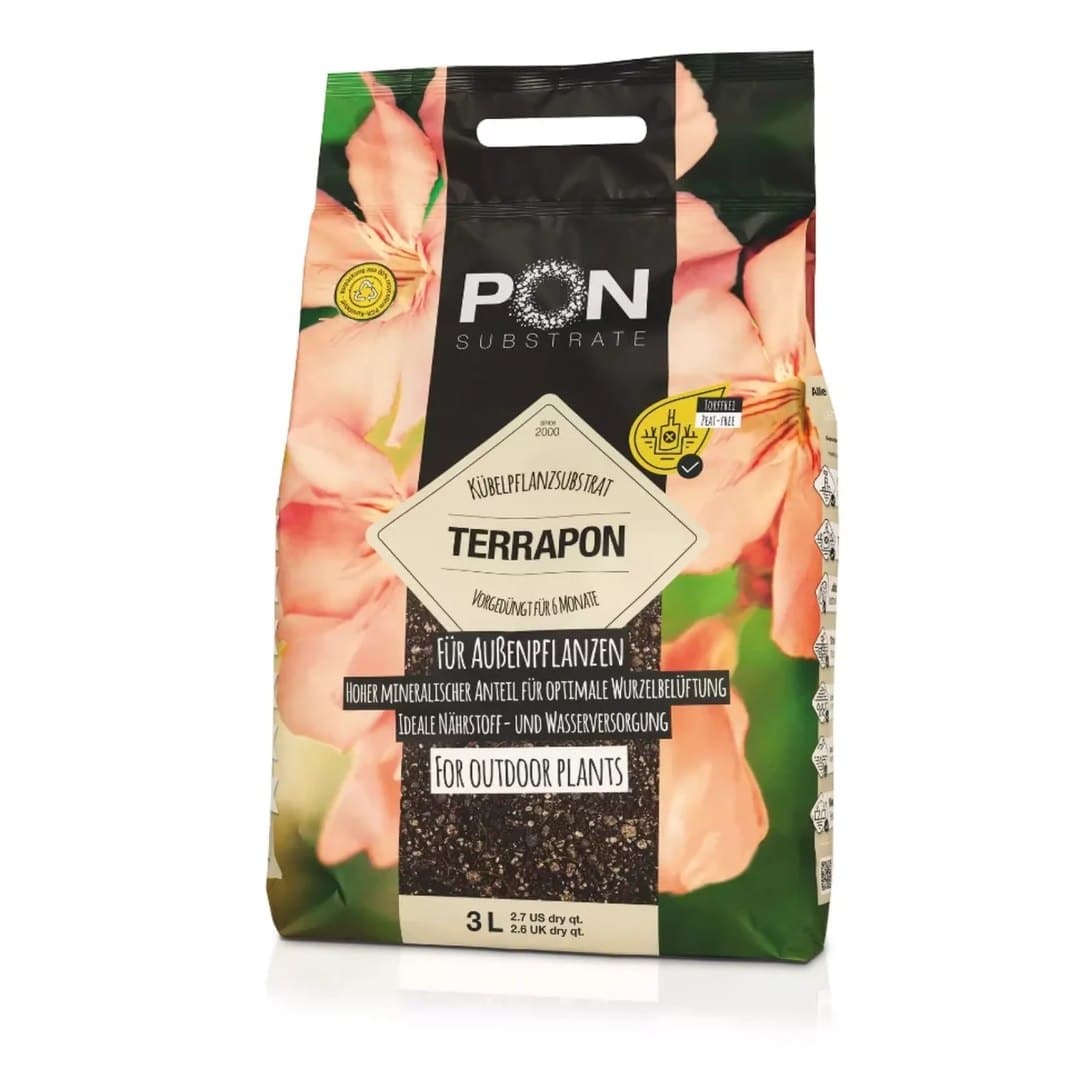 TERRAPON Organic Substrate for all Plants Except Hydroponics, 0.7 US.dry.gal